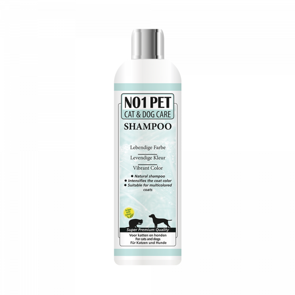 NO1PET Vibrant Color Shampoo - intensiviert jede Fellfarbe 200ml