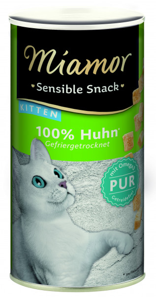 Miamor Cat Sensible Snack gefriergetrocknet Huhn Kitten 30g