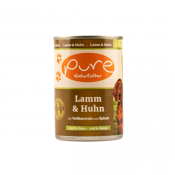 Hundemenü Lamm & Huhn 400g