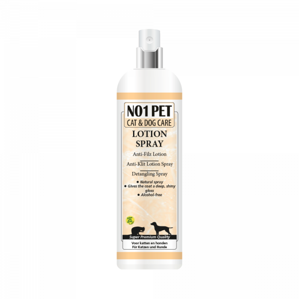 NO1PET Detangling Spray - gegen Knoten, entwirrt das Fell 200ml