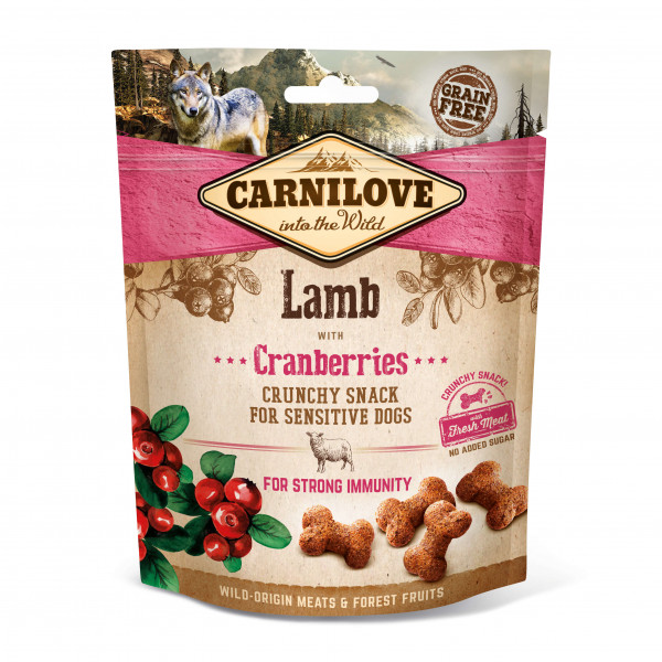 Carnilove Hund Crunchy Snacks Lamm&Cranberries 200g