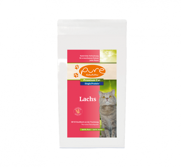 PURE Premium Cat Single-Protein getreidefrei Lachs 3kg