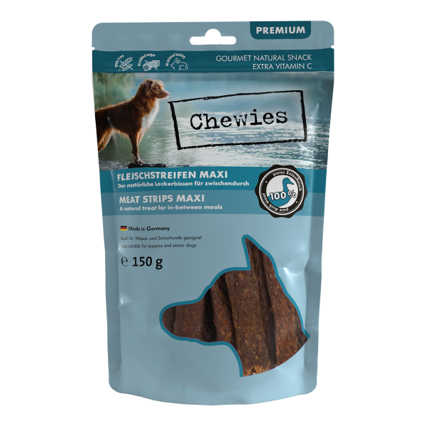 Chewies Fleischstreifen Maxi Ente 150g