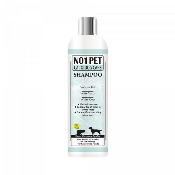 NO1PET White Coat Shampoo - für strahlend weißes Fell 200ml