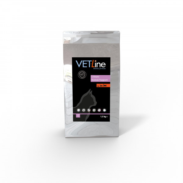 VETline Adult Cat Urinary - Unterstützung des Harnsystems 1,5kg