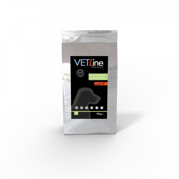 VETline Adult Dog Hähnchen und Kartoffeln - Single-Protein getreidefrei 10kg