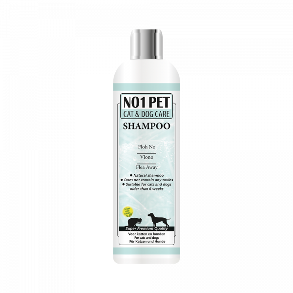 NO1PET Flea Away Shampoo (auch für Menschen) - Flohshampoo 200ml