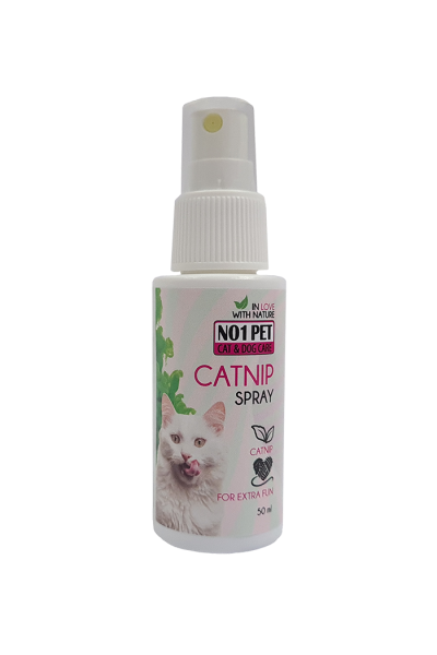 NO1PET Catnip Spray - flüssige Katzenminze 50ml