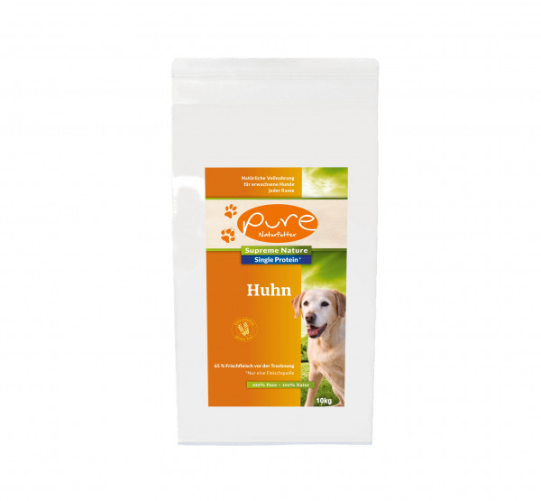 PURE Supreme Nature Dog Single-Protein getreidefrei Huhn 10kg