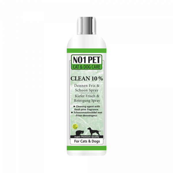 NO1PET Clean Spray 10% - Reinigungsmittel 200ml